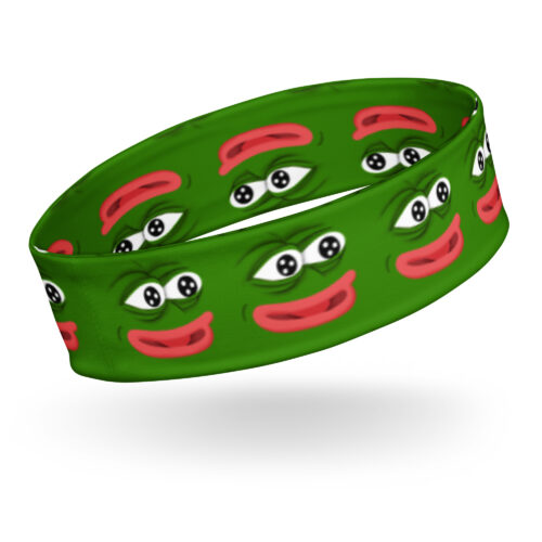 pepe print headband