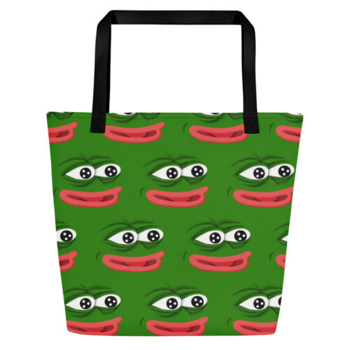 pepe print big bag tote