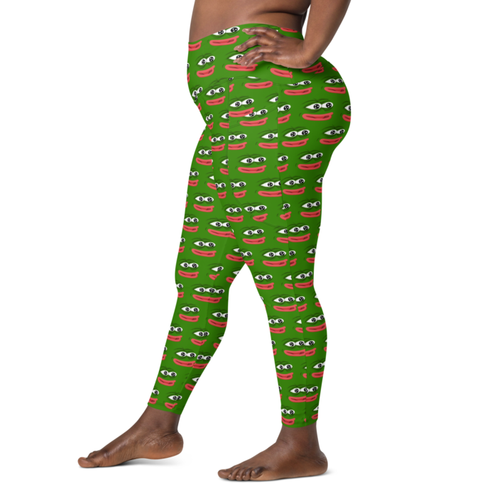 pepe print all over leggings