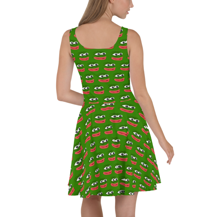 pepe print rally dress