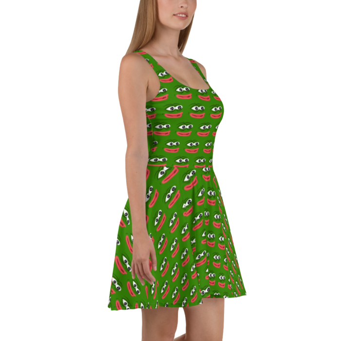 pepe print rally dress