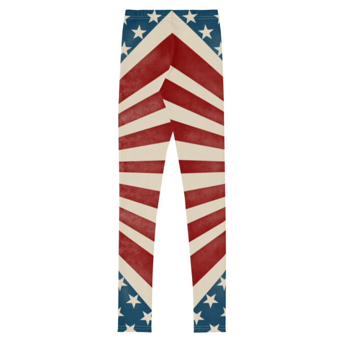 patriot stars stripes kids leggings