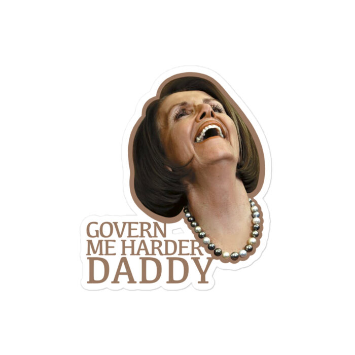 govern me harder sticker pelosi