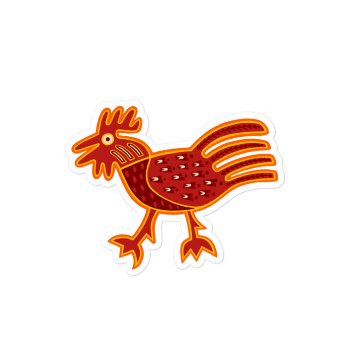 rooster sticker