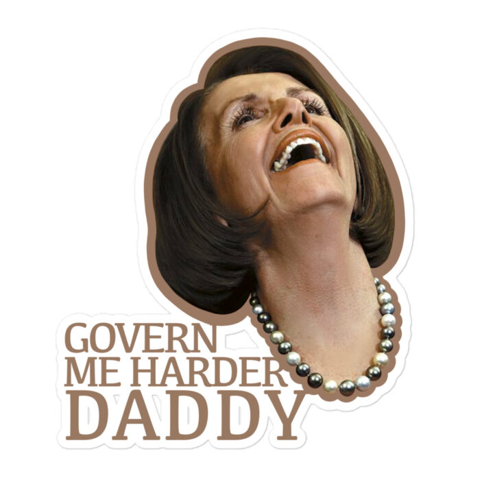 govern me harder sticker pelosi