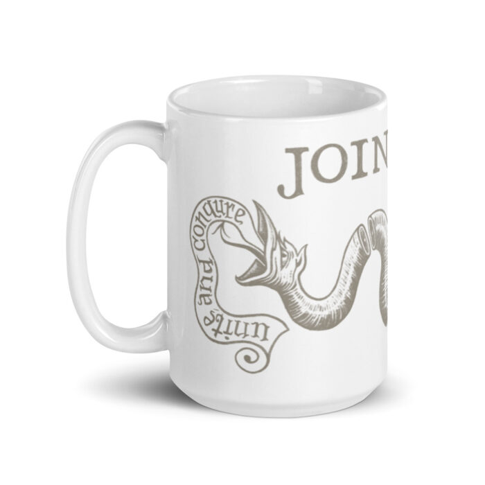 join or die mug