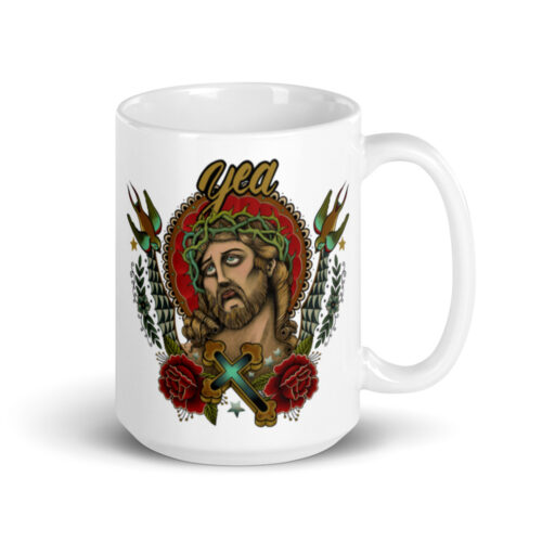 yea lord mug 15oz christian