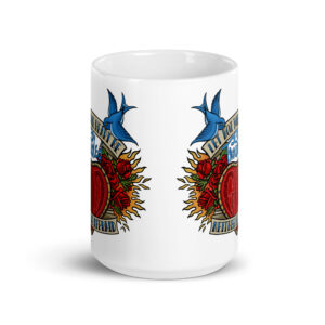 Let Not Your Heart Mug - Image 3